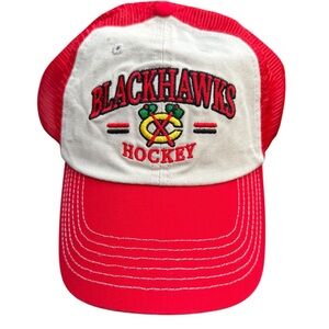 NHL Chicago Blackhawks hockey Red‎ and natural snapback baseball style Cap